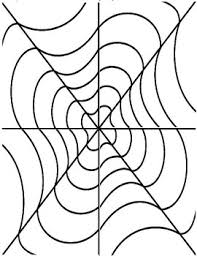 Take a quick glance at the picture, and the circles will appear green, red and . Op Art Coloring Page Worksheets Teaching Resources Tpt