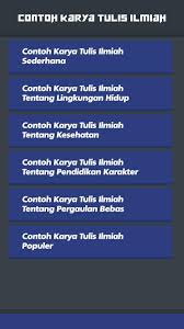 Penulisan essay sifatnya subjektif, sehingga akan sangat bergantung dari sudut pandang penulisnya. Contoh Karya Tulis Ilmiah For Android Apk Download