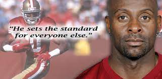 Jerry rice is a distinguished former american football wide receiver. Notes Quotes Jerry Rice Pro Football Hall Of Fame Official Site