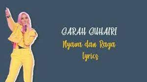 Lirik lagu nyawa dan raga. Sarah Suhairi Nyawa Dan Raga Lirik Youtube
