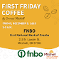 December First Friday Coffee at FNBO event image