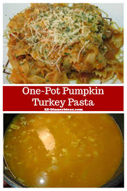 Barilla gluten free rotini with charred green onion pesto, cashews and cranberries. Ground Turkey Recipe One Pot Pumpkin Turkey Pasta