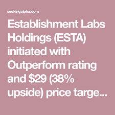 Establishment Labs Holdings Esta Initiated With Outperform Rating And 29 38 Upside Price Target At Wells Fargo Novocure Nvcr Nasdaq Wells Fargo Fargo