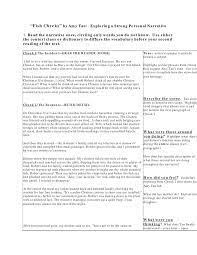 A slimy rock cod with bulging eyes that pleaded not to be thrown into a pan of hot oil. Fish Cheeks Docx Reading Lesson Plan Template Lesson Plan Templates Reading Lesson Plans