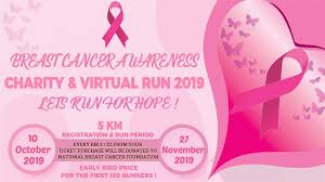 Find out more about breast cancer in malaysia and what everyone can do about it. Breast Cancer Awareness Charity Virtual Run 2019 Ticket2u