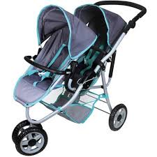 Rik Rok Poussette Jogger Jumeaux De Luxe 3 Roues Poussette Poussette Bebe Jumeaux