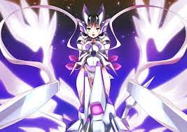 Senki Zesshou Symphogear Miku Anime Senki Zesshō Symphogear Anime Poses