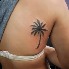Palm On Back By Prescilla Back Tattoo Tattoos Tree Tattoo Designs