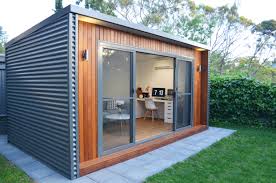 Design Studio Quaint And Neat As A Pin Backyard Studio Kamaroo Design Backyard Studio Backyard Office Studio Shed