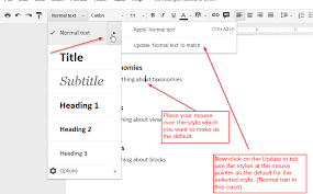 You simply click and hold the small blue triangle on the left and right side of the ruler at the top of your google doc if you're also interested in changing your paragraph indentations as well, check out how to create a hanging indent in google docs. How Can I Change The Default Styles For Google Docs Web Applications Stack Exchange