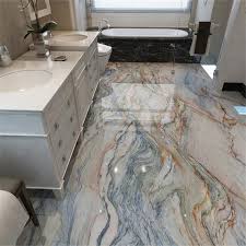 Pvc Self Adhesive Waterproof Wallpaper 3d Marble Floor Tiles Etsy In 2021 Marble Tile Floor 3d Flooring Tile Murals