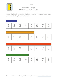 Easy Measurement Length Worksheet Measurement Worksheets Worksheets For Kids Kindergarten Math Worksheets Free