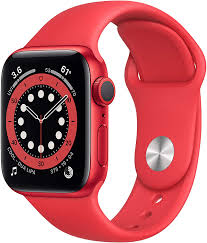 Apple watch is the ultimate device for a healthy life. Amazon Com New Apple Watch Series 6 Gps 40mm Product Red Aluminum Case With Product Red Sport Band