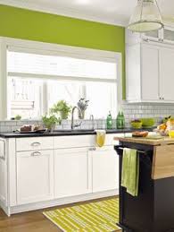 Kitchen With Lime Green Accents Google Search Green Kitchen Decor Green Kitchen Designs Green Kitchen Walls