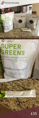 It Works Skinny Brew And Super Greens Super Greens Coffee Brewing Greens Supplement
