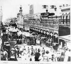 Collingwood 1903 Christmas And New Year Shopping In Smith Street Melbourne Street Melbourne Victoria Australia