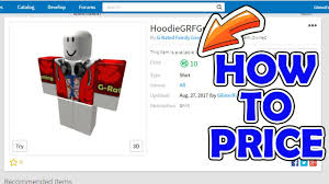 How To Price Shirts In Roblox Pricing Merch In Roblox Tutorial Youtube