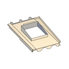 Poujoulat Embase D Etancheite Tuiles Ebt Ocre Pour Sortie De Toit Tradinov Carree Distriartisan