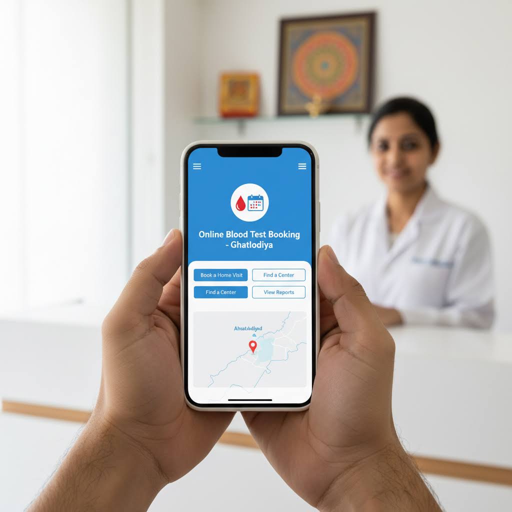 Online Blood Test Booking Ghatlodiya product image