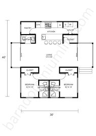 3 bedroom, 2 bath, open floor plan. Amazing 30x40 Barndominium Floor Plans What To Consider