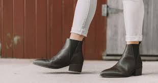 Chelsea boots in embossed imitation leather with elastic gores in the sides, a loop front and back, fleece linings and insoles and chunky rubber soles. Ultimate List Of 25 Stylish Vegan Chelsea Boots Of 2021