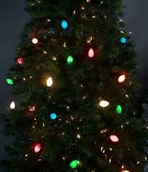 C9 Bulbs Opaque Multi Color Incandescent C9 Christmas Lights Vintage Christmas Tree Christmas Lights