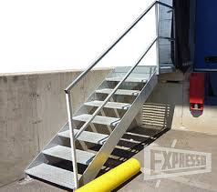 However, any deck can be enhanced with a handrail that is picked specifically to set it off. Loading Dock Stairs