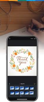 Personalize your iphone home screen. Thank You Card Maker Design Thank You Cards