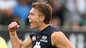 Ms fontana, 25, had the opportunity to join him when he first left, but opted against leaving the couple's richmond home and her routine out of. Afl 2018 Patrick Cripps Marking Forward Dustin Martin Herald Sun