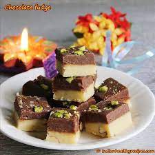 Chocolate Burfi Recipe Chocolate Barfi Burfi Recipe Diwali Sweets Recipe Chocolate Burfi Diwali Sweets