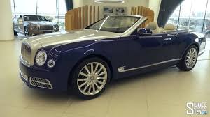 Bentley Quietly Debuted 3 5 Million Grand Convertible In Dubai Bentley Mulsanne Bentley Convertible