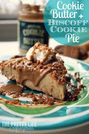 Cookie Butter Biscoff Cookie Pie Butter Cookies Butter Cookies Recipe Cooking Cookies