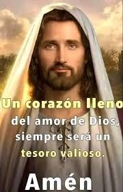 Un corazón Ileno del amor de Dios, siempre será un tesoro valioso. Amén