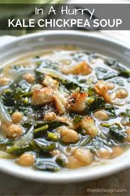 Chickpea Kale Soup Recipe The Kitchen Girl Recipe Chickpea Soup Gluten Free Vegetarian Recipes Recipes