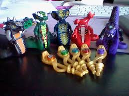 Ninjago, but retold a bit. The Serpentine And Their Staffs By Snakey0427 On Deviantart