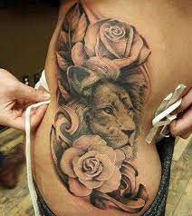 Perfect To Express My Leo Side Rose Tattoos Lion And Rose Tattoo Tattoos