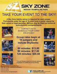 We pride ourselves on being 100% locally owned and operated by three families from green, ohio. Sky Zone 13 X 15 Sky Zone Indoor Trampoline Trampoline Park