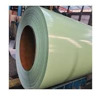 Koil lembaran polos galvanis pra-cat baja berlapis berwarna kumparan seng  aluminium yang dilapisi warna