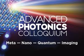 An informal gathering for discussion | meaning, pronunciation, translations and examples. Advanced Photonics Colloquium