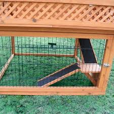 Kaninchenstall Outback Pagode Mit Freigehege Freigehege Gehege Kleine Tiere