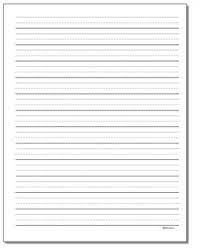 Next, a page that has a line for the name. Printable Handwriting Paper