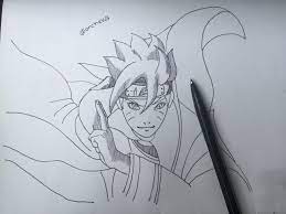 30 gambar doodle art nama huruf simple keren mudah. Gambar Lukisan Pensil Naruto Cikimm Com