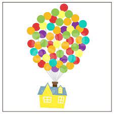 Pin By Karena Carrillo On Up House Of Balloons Disney Scrapbook Disney Up House