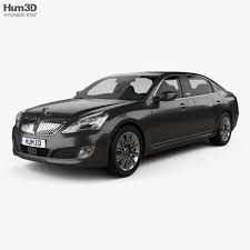 Hyundai Equus Limousine 2014 Hyundai Limousine Car 3d Model