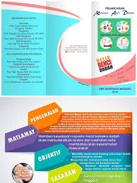 Minggu anti dadah & gaya hidup sihat 2014. Pamplet Minggu Anti Dadah
