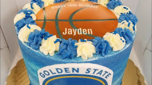 And there are plenty of favors for the kids as well: Golden State Warriors Cake Basketball Cake Youtube