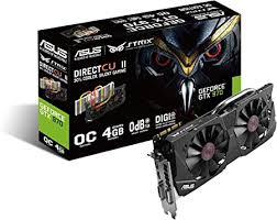 The psu recommendation is 500w and the graphics card power 145 w. Amazon Com Asus Strix Gtx970 Dc2oc 4gd5 Nvidia Geforce Gtx 970 4go Carte Graphique Computers Accessories