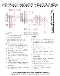This super cute crossword puzzle printable is perfect for kids of grade 1 and 2 or any kid who knows the spellings. Puzzle Crossword Puzzle For Kids With Answers