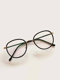 Modern, personalized vibes are as easy to add to your room as can be with the matted metal photo frame from project 62™. Round Thin Frame Glasses Shein Usa