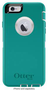 Sleek design slips easily into pockets and purses. Otterbox Defender Series Case For Apple Iphone 6 And 6s Teal White 77 52136 Best Buy